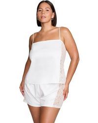 CUUP - The Lace Panel Tank - Lyst