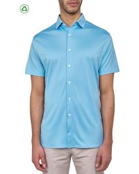 Con.struct - Regular Fit Solid Recycled Performance Golf Button-Down Shirt - Lyst