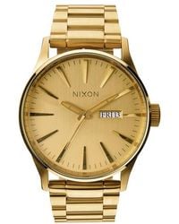 Nixon - Sentry Bracelet Watch - Lyst