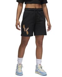 Nike - X Moss Artist Series Brooklyn Fleece Shorts - Lyst