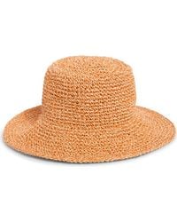 Nordstrom - Lantern Packable Straw Bucket Hat - Lyst