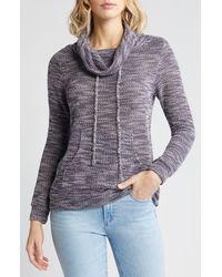 Loveappella - Cowl Neck Pullover - Lyst