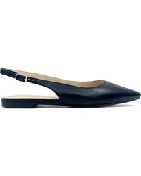 Yosi Samra - Vera Pointed Toe Slingback Flat - Lyst