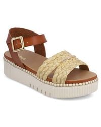 MIA - Jacklyn Ankle Strap Platform Sandal - Lyst