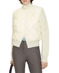 Burberry - Kelsey Quilted Nylon & Knit Down Jacket - Lyst