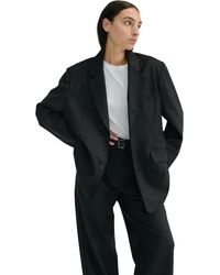 ALMINA CONCEPT - Oversized Double Button Blazer - Lyst