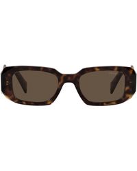 Prada - Runway 49mm Rectangle Sunglasses - Lyst