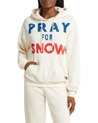 Aviator Nation - Pray For Snow Graphic Hoodie - Lyst