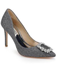 Badgley Mischka - Cher Crystal Embellished Pump - Lyst