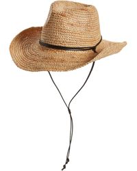 L*Space - Willy Straw Cowboy Hat - Lyst