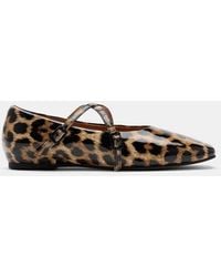MARC NOLAN - Billie Patent Leather Mary Jane Flats - Lyst