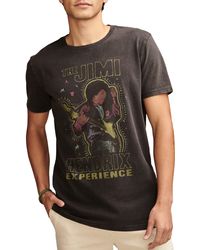 Lucky Brand - Jimi Hendrix Graphic T-shirt - Lyst