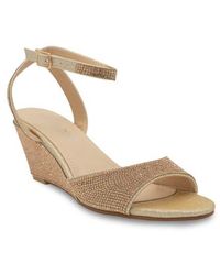 Touch Ups - Moxie Ankle Strap Wedge Sandal - Lyst