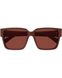 Bottega Veneta - 59mm Square Sunglasses - Lyst