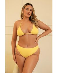 Dippin' Daisy's - Seashore High Waist Cheeky Bikini Bottom - Lyst