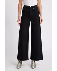 Rag & Bone - Flexi Sofie High Waist Ankle Wide Leg Jeans - Lyst