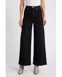 Rag & Bone - Flexi Sofie High Waist Ankle Wide Leg Jeans - Lyst