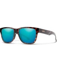 Smith - Lowdown Slim 2 53Mm Chromapop Polarized Square Sunglasses - Lyst