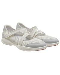 VIVAIA - Round-Toe Mesh Mary-Jane Sneaker Flats - Lyst