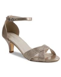 Touch Ups - Clementine Kitten Heel Ankle Strap Sandal - Lyst