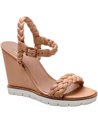Linea Paolo - Esie Ankle Strap Wedge Sandal - Lyst