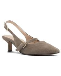 Frankie - Coco Slingback Mary Jane Pointed Toe Pump - Lyst