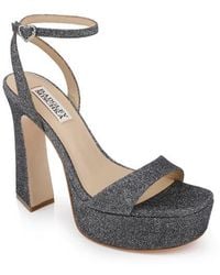 Badgley Mischka - Caia Ankle Strap Platform Sandal - Lyst