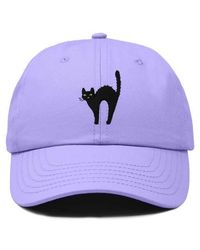 Alix - Cat Embroidered Casual Hat - Lyst