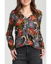 Apny - Printed Top - Lyst