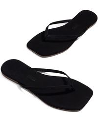 TKEES - Lily Square Toe Flip Flop - Lyst