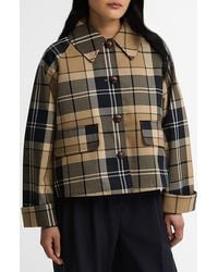 Barbour - Delilah Checked Showerproof Jacket - Lyst