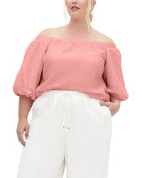 City Chic - Have Off The Shoulder Top - Lyst