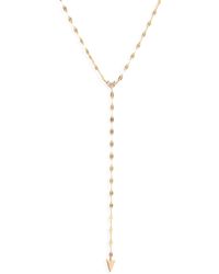 Lana Jewelry - Vista Solo Cluster Diamond Y Necklace - Lyst