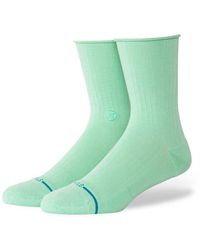 Stance - Rolled Quarter Crew Socks - Lyst