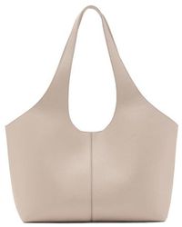 Mango - Large Faux Leather Shopper Tote - Lyst