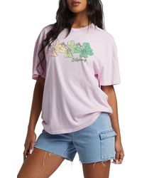 Billabong - Aloha All Day Oversize Cotton Graphic T-shirt - Lyst