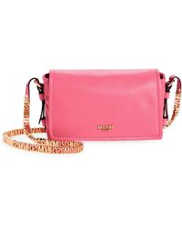Moschino - Mini Letter Leather Shoulder Bag - Lyst