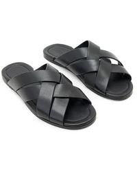 John Varvatos - Merida Slide Sandal - Lyst