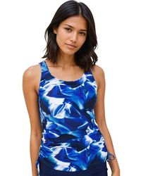 Calypsa - Maya Tankini Swim Top With Built-In Bra - Lyst