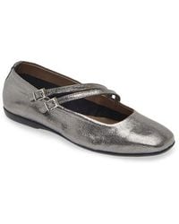 Wonders - Asymmetric Double Strap Flat - Lyst