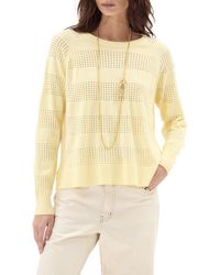 DELUC - Creta Openwork Sweater - Lyst