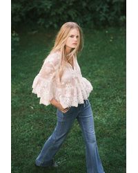 H&M - Flared High Jeans - Lyst