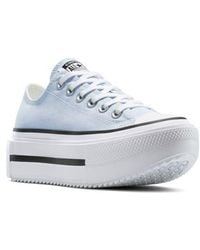 Converse - Gender Inclusive Chuck Taylor All Star Lift Double Stack Low Top Platform Sneaker - Lyst