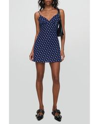 Princess Polly - Chara Polka Dot Minidress - Lyst