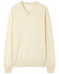 GOBI Mongolian Cashmere - Essential V-Neck Cashmere Sweater - Lyst