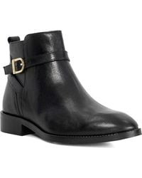 Dune - Pemma Leather Boots - Lyst
