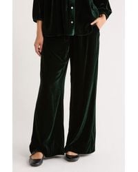 Marine Layer - Bella Velvet Drawstring Pants - Lyst
