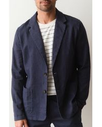 Marine Layer - Hemp Blend Blazer - Lyst