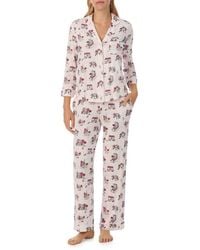 Kate Spade - Print Stretch Modal Pajamas - Lyst