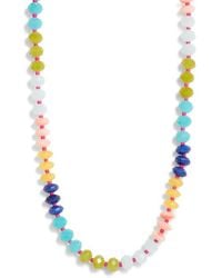 Nordstrom - Color Pop Beaded Necklace - Lyst